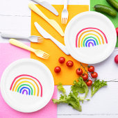 Het eigen kunstwerk van je kind | Kinder tekening  Papieren Bordje