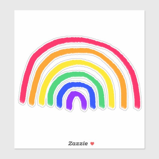 Het eigen kunstwerk van je kind | Kinder tekening  Sticker (Vel)