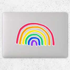 Het eigen kunstwerk van je kind | Kinder tekening  Sticker