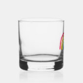 Het eigen kunstwerk van je kind | Kinder tekening Whisky Glas (Rechts)