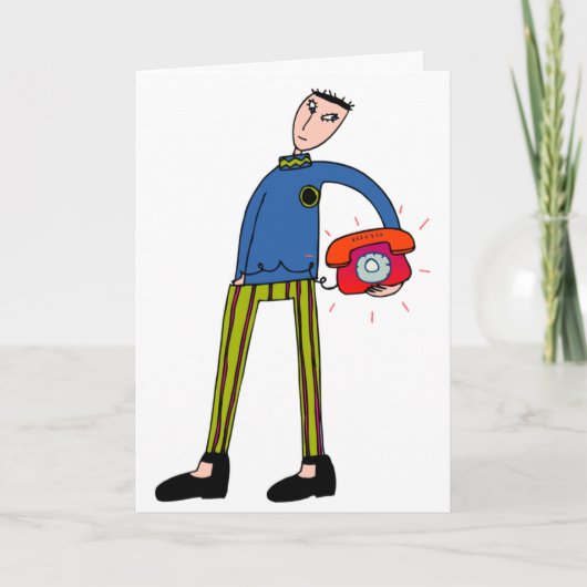 Het eigentijdse Wenskaart van de Kunst Kaart (Voorkant)