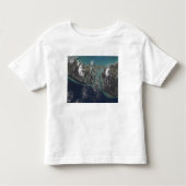 Het eiland Andros van de Bahamas 2 Kinder Shirts (Voorkant)