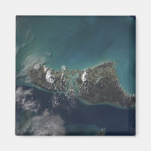 Het eiland Andros van de Bahama's Magneet (Voorkant)