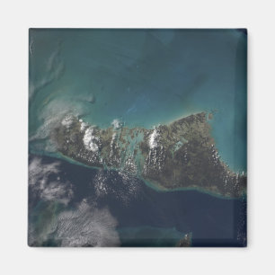 Het eiland Andros van de Bahama's Magneet