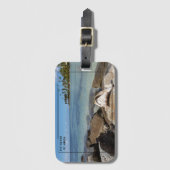 Het eiland Aruba Bagagelabel (Voorkant (verticaal))