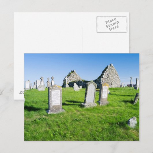 Het eiland Benbecula (Beinn nam Fadhla) Briefkaart (Voorkant / Achterkant)