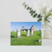 Het eiland Benbecula (Beinn nam Fadhla) Briefkaart (Staand voorkant)