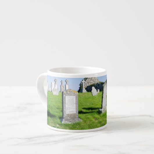 Het eiland Benbecula (Beinn nam Fadhla) Espresso Kop (Links)