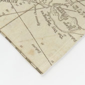 Het eiland Cuba met een deel van de Bahama-banken Fleece Deken (Hoek)