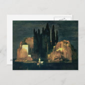 Het eiland der Dood, 1880 (olie op doek) Briefkaart (Voorkant / Achterkant)