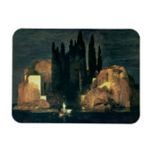 Het eiland der Dood, 1880 (olie op doek) Magneet (Horizontaal)