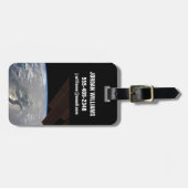 Het eiland Hispaniola met Sunglin Bagagelabel (Voorkant horizontaal)