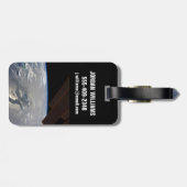 Het eiland Hispaniola met Sunglin Bagagelabel (Achterkant horizontaal)