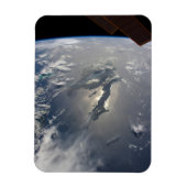 Het eiland Hispaniola met Sunglin Magneet (Verticaal)