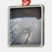 Het eiland Hispaniola met Sunglin Metalen Ornament (Links)