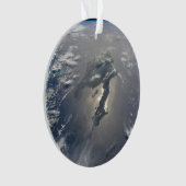 Het eiland Hispaniola met Sunglin Ornament (voorkant)