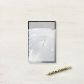 Het eiland Hispaniola met Sunglin Post-it® Notes (Op bureau)