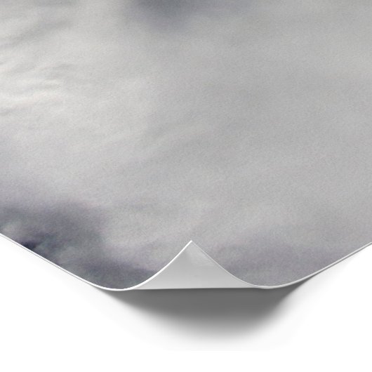 Het eiland Hispaniola met Sunglin Poster (Hoek)