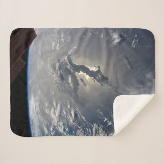 Het eiland Hispaniola met Sunglin Sherpa Deken (Voorkant (horizontaal))