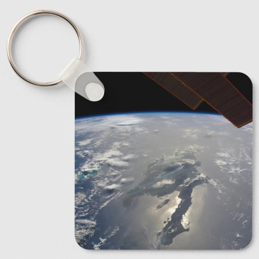 Het eiland Hispaniola met Sunglin Sleutelhanger (Voorkant)