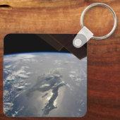 Het eiland Hispaniola met Sunglin Sleutelhanger (Achterkant)