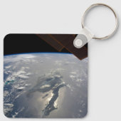 Het eiland Hispaniola met Sunglin Sleutelhanger (Achterkant)