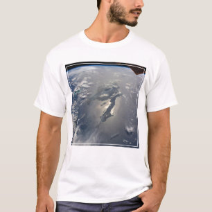 Het eiland Hispaniola met Sunglin T-shirt