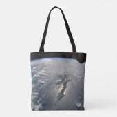 Het eiland Hispaniola met Sunglin Tote Bag (Achterkant)