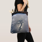 Het eiland Hispaniola met Sunglin Tote Bag (Dichtbij)