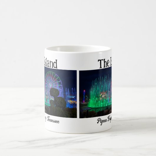 Het eiland in Pigeon Forge, Tennessee Mok (Center)