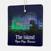 Het eiland in Pigeon Forge, Tennessee Ornament (Links)