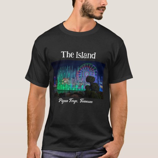 Het eiland in Pigeon Forge, Tennessee Shirt (Voorkant)