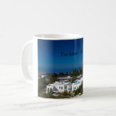 Het eiland Kos. Koffiemok (Voorkant links)