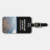 Het eiland Madagaskar. Bagagelabel (Voorkant horizontaal)