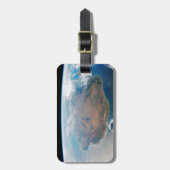 Het eiland Madagaskar. Bagagelabel (Voorkant verticaal)