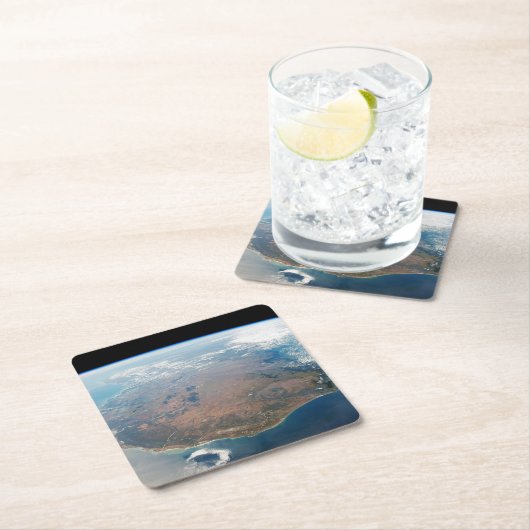 Het eiland Madagaskar. Kartonnen Onderzetters (Insitu)