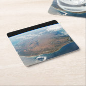 Het eiland Madagaskar. Kartonnen Onderzetters (Schuin)