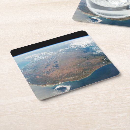 Het eiland Madagaskar. Kartonnen Onderzetters (Schuin)