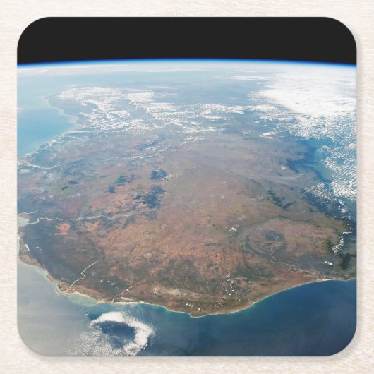 Het eiland Madagaskar. Kartonnen Onderzetters (Voorkant)