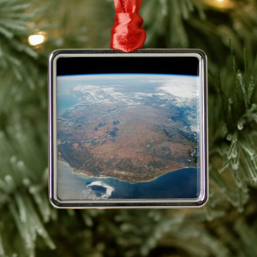 Het eiland Madagaskar. Metalen Ornament (Boom)