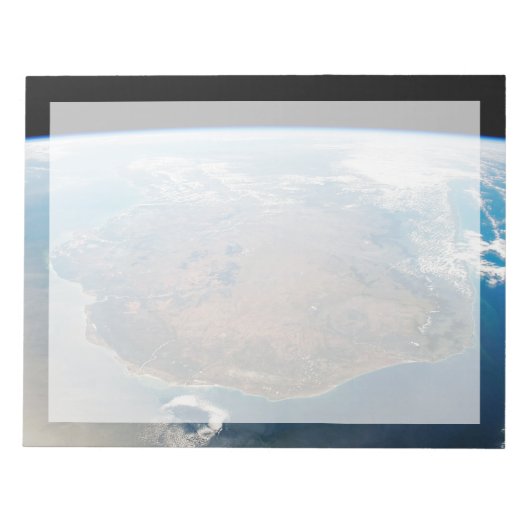 Het eiland Madagaskar. Notitieblok (Voorkant)