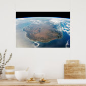 Het eiland Madagaskar. Poster (Keuken)