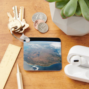 Het eiland Madagaskar. Sleutelhanger