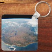 Het eiland Madagaskar. Sleutelhanger (Achterkant)