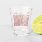 Het eiland Marie-Galante Shot Glas (Achterkant)