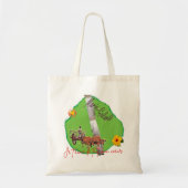 Het eiland Marie-Galante Tote Bag (Voorkant)