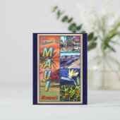 Het eiland Maui Hawaii Briefkaart (Staand voorkant)