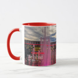 Het eiland met kerst in Pigeon Forge Mok