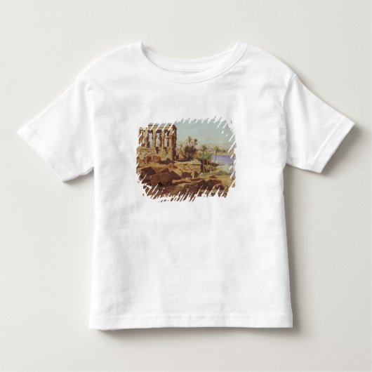 het eiland Philae, 1866 (w/c) Kinder Shirts (Voorkant)