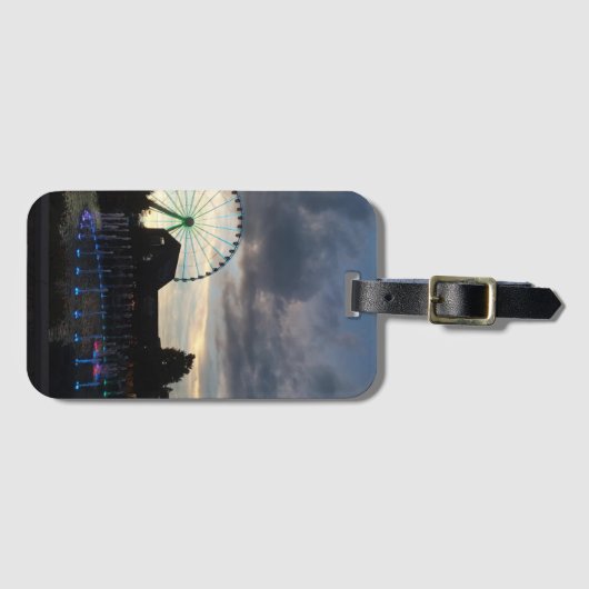 Het eiland Pigeon Forge Bagagelabel (Voorkant (horizontaal))